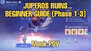 [Juperos Ruins Beginner Guide Phase 1-3 only] First Time Run!! Monk POV - Ragnarok Origin Global