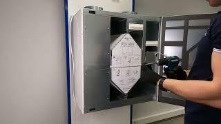 How to | Systemair SAVE VTC 300 fans change