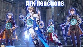 Characters Reactions to Player Going AFK - Honkai Star Rail