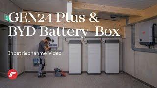 Inbetriebnahme des GEN24 Plus und der BYD Battery-Box
