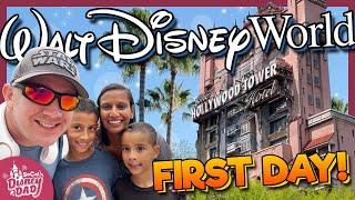 FIRST PARK DAY! Disney's Hollywood Studios & Trattoria Al Forno Dinner