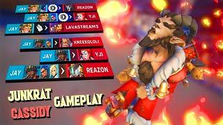 Overwatch 2 Junkrat Gameplay - JUNKRAT & CASSIDY (No Commentary)