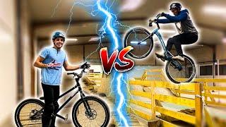 J’AFFRONTE LE CHAMPION DU MONDE DE VTT TRIAL !