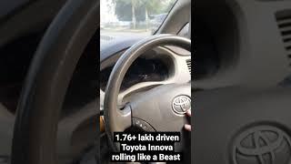 1.76+ Lakhs Km driven Toyota Innova rolling like a Beast #shorts