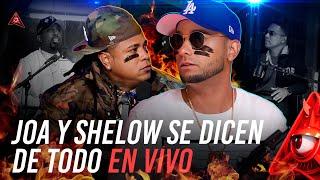 JOA Y SHELOW SHAQ SE LA VAN AL BOYO EN PLENA ENTREVISTA Y SE RETAN A TIRARSE DURISIMO