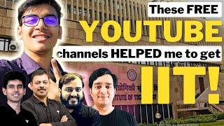 Best FREE Youtube Channels for IIT JEE!  | Clear JEE without Coaching  | JEE Mains Dates Outt!