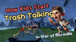 Toxic kid starts trash talking after getting smooshed in War of Wizards VR (FULL MATCH!)