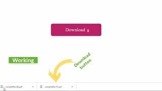 Working download button|| Beautiful download button using HTML CSS and little JavaScript