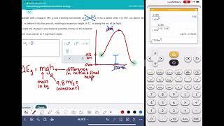 ALEKS: Calculating gravitational potential energy