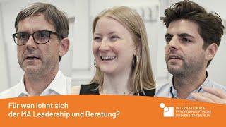 Für wen lohnt sich der MA Leadership und Beratung? | IPU Berlin