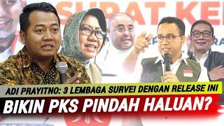 Pasca tvOne Release Hasil Survei LSI Terbaru Pilkada Jakarta, Adi Prayitno: PKS Gagal Dukung Anies?