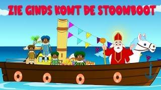 Sinterklaasliedjes van vroeger | Kinderliedjes Compilatie | Zie ginds komt de stoomboot etc.