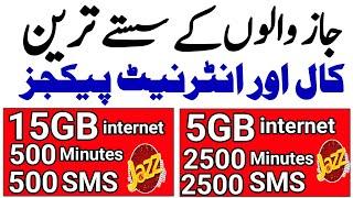 Jazz call and internet package | jazz internet package | code bawa TV |