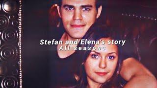 Stefan and Elena's full story (All seasons)