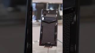 Metavertu, black calf leather #vertu #smartphone #unboxing #cellphone #rich #ring