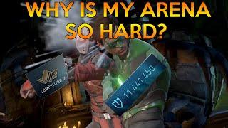 WHY IS MY ARENA SO HARD? INJUSTICE 2 MOBILE ARENA SYSTEM EXPLAINED