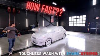 How Fast Can Stars+Stripes Wash A Car?