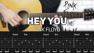 Pink Floyd - Hey You (Guitar lesson with TAB) - STANDARD TUNING