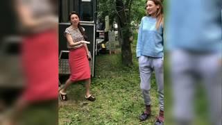 Евгения Лоза и Екатерина Молоховская/Съёмки