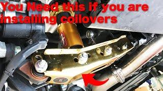 You need to Install this if you are installing Coilovers on the WRX || Blox Lower Control Arms