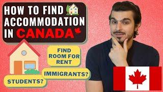 How to find Accommodation in Canada | Find room or apartment in Canada 2021 | Students | Immigrants
