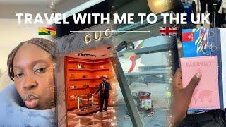 Travel with me to THE UK  from  | UK Travel Vlog | Flying EMIRATES for the first time.......