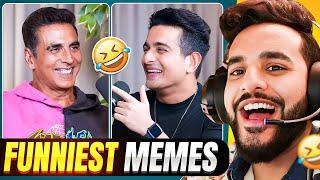 Akshay kumar ROASTED Beer-Biceps !! Reacting to Funny memes in my NEW STUDIO