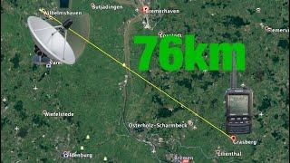 Yaesu FT2D: Wires-x Relais in 76 km Entfernung via C4FM Verbinden   