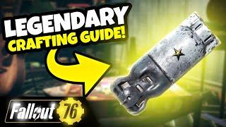 How to Craft LEGENDARY Weapons, Armor & PA (How To Get Cores & Modules) - Fallout 76 Steel Reign