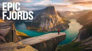 Norwegian Fjords | Explore Dramatic Cliffs & Serene Waters!