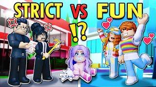 Roblox STRICT Family vs FUN Family.. 