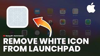 HOW TO REMOVE WHITE ICON FROM LAUNCHPAD AFTER UNINSTALLING APPS (MAC) | BAHASA INDONESIA