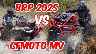 ТЕСТ В ГРЯЗИ CF MOTO 1000 MV против НОВОГО OUTLANDER XMR 1000r