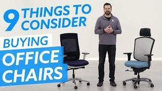 Buying An Office Chair: 9 Things to Consider