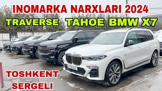 BMW X7 TAHOE TRAVERSE MALIBU 2 NARXLARI TOSHKENT