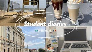 The diary of an international student in Romania. Student days