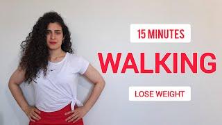 1 MILE WALKING IN 15 MIN/ AT HOME WORKOUT FOR YOURSELF HEALTHY