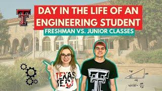 Freshman vs Junior Engineering Day in the Life I TTU Vlog Squad