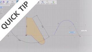 QUICK TIP: How to Sketch Tangent Arcs