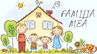 FAMILIA MEA ‍‍‍ - prezentarea familiei|| filmuleț educativ pentru copii