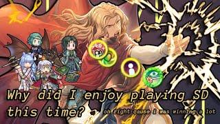 [FEH] - Rare footage of me having fun in SD cause i can use a unit i like