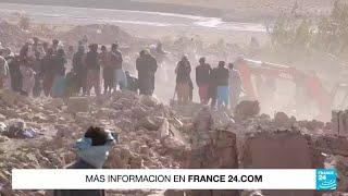 Difícil situación humanitaria tras terremoto en Afganistán