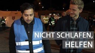 Nachtschicht für die Helfer: Flüchtlinge kommen mit dem #TrainOfHope