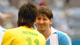 The day Neymar became a Messi fan (Brazil 3-4 Argentina 2012)