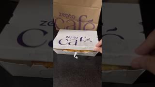 Zepto Cafe | Food Review #foodreview #reaction #zepto #viral #trending#shorts #ytshorts