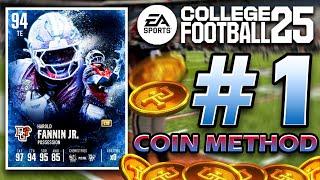 Make UNLIMITED Coins With THIS College Football 25 Coin Making Method! CFB 25 ULTIMATE TEAM METHOD