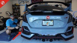 INSTALLING REAR ROCK GUARDS ON THE TYPE-R!