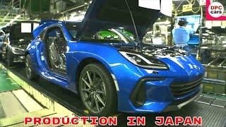 Subaru BRZ and Toyota GR86 Production in Japan