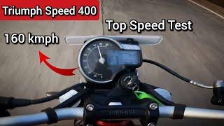 Triumph Speed 400 Top Speed Test ️ | BikerDaadLife