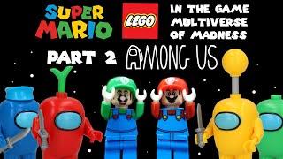 Super Mario Lego movie: Mario in the Game Multiverse of Madness - Part 2 Mario vs Among Us